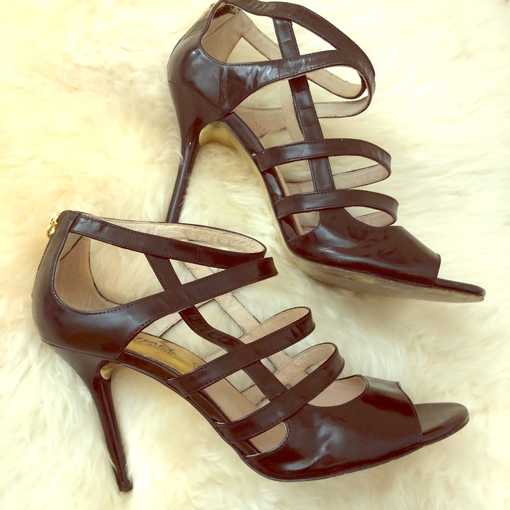 Michael Kors Strippy Black Heels